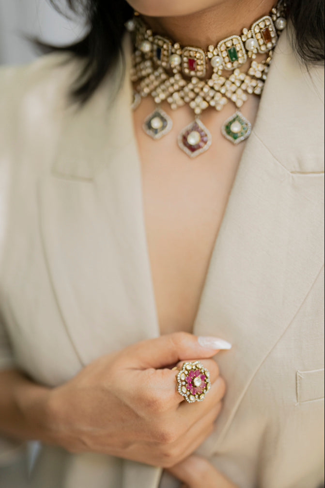Rang Ratan Haar Necklace