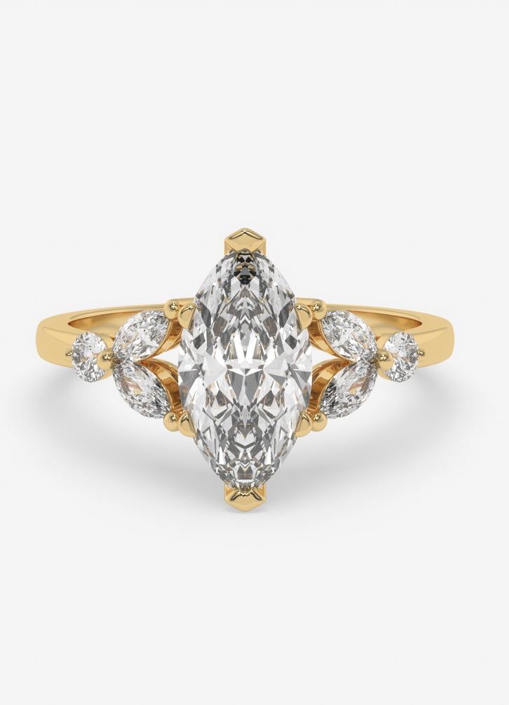 Virelia Ring in Yellow Gold