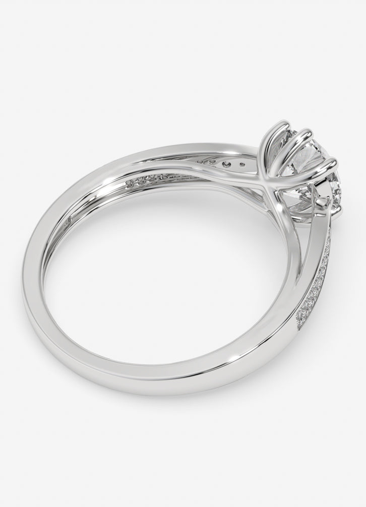 Aurista Ring in White Gold