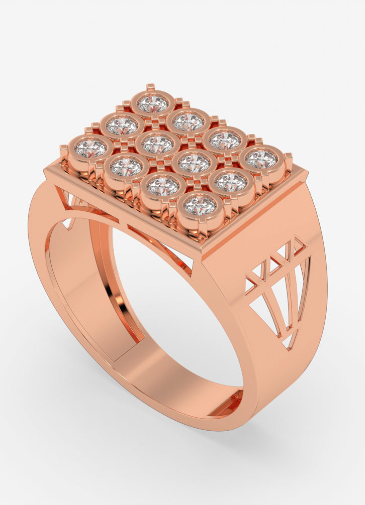 Bravora Ring in Rose Gold