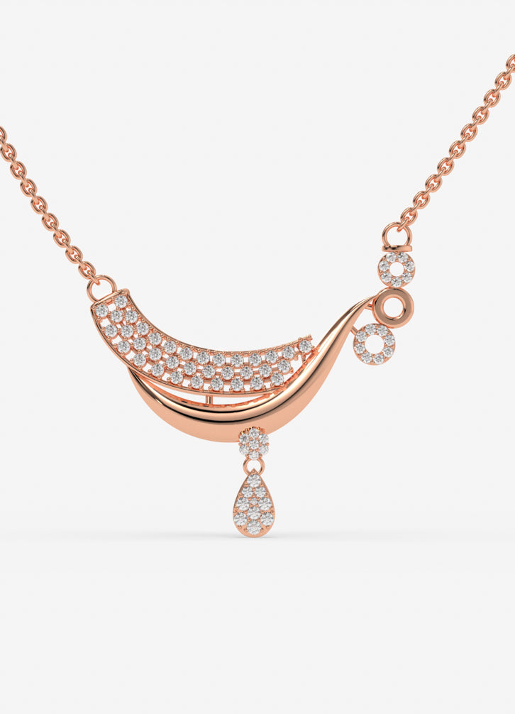 Myssari Pendant in Rose Gold