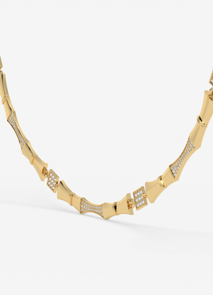 Rosvella Necklace in Yellow Gold