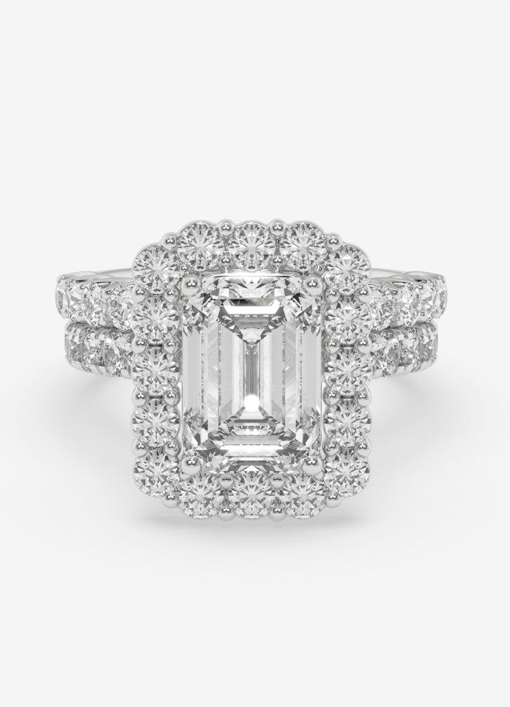Caelora Ring in White Gold