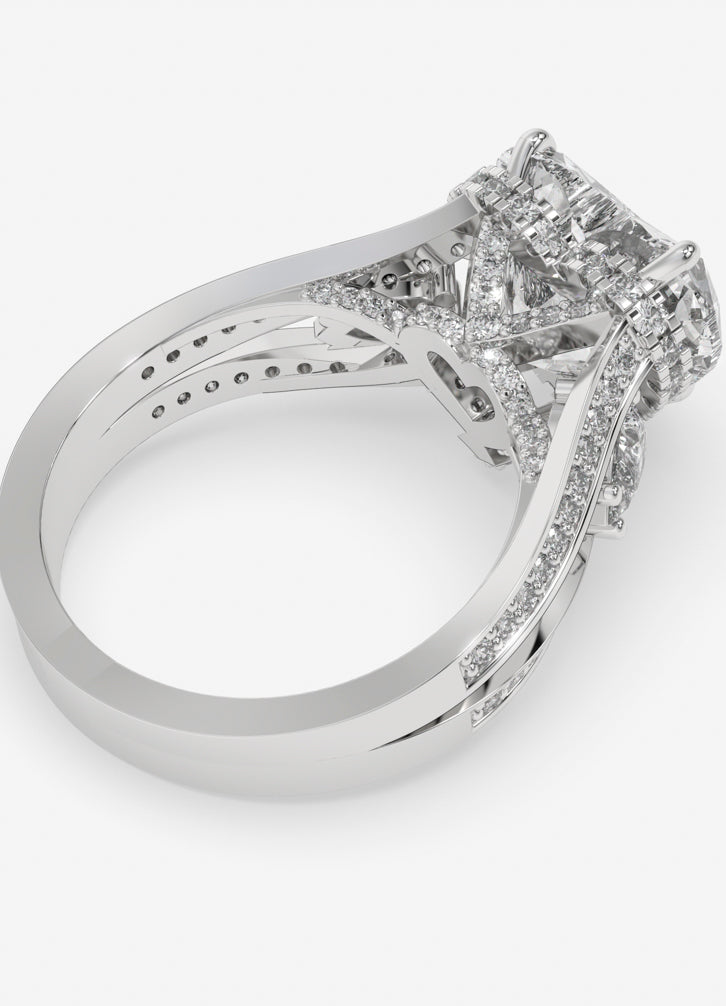Valerisse Ring In White Gold