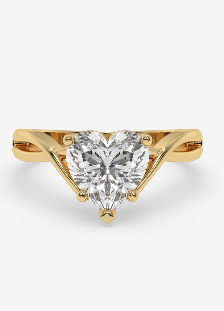 Amora Ring in Yellow Gold