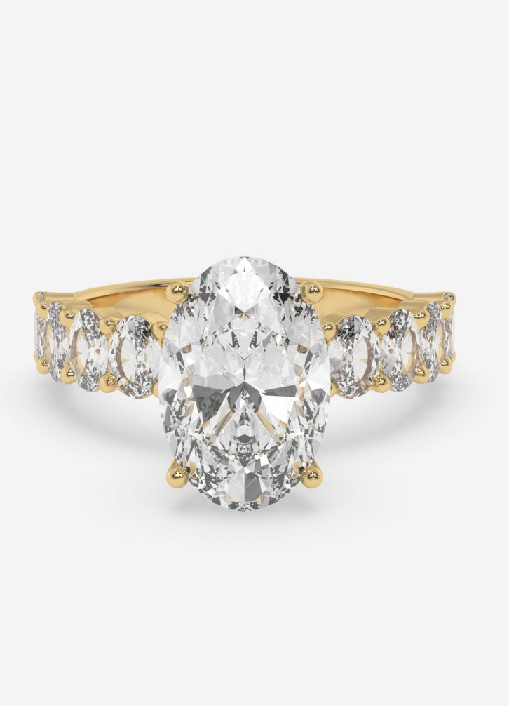 Elyndra Ring in Yellow Gold