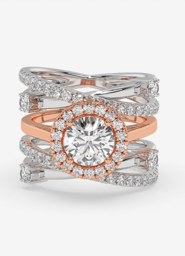 Aurevra Ring In Rose Gold