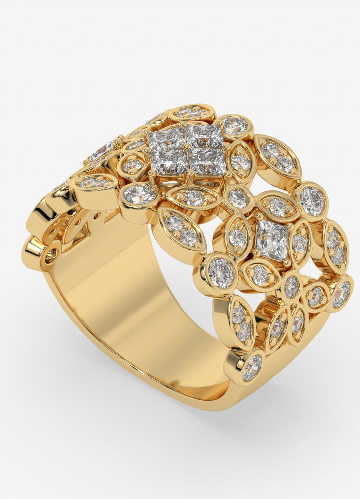 Nireya Ring In Yellow Gold