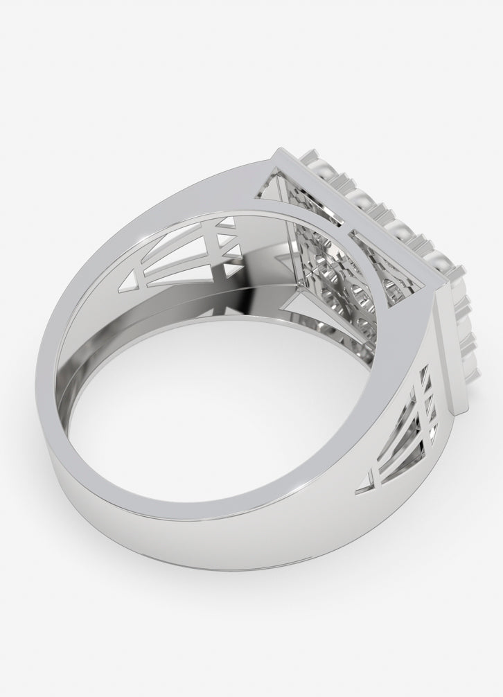 Bravora Ring in White Gold