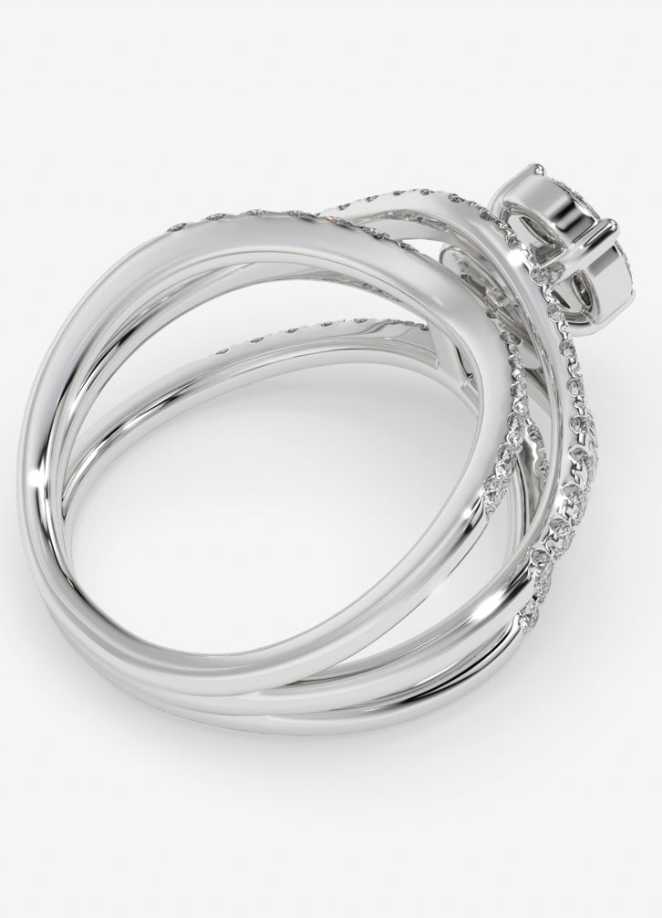 Veylora Ring in White Gold