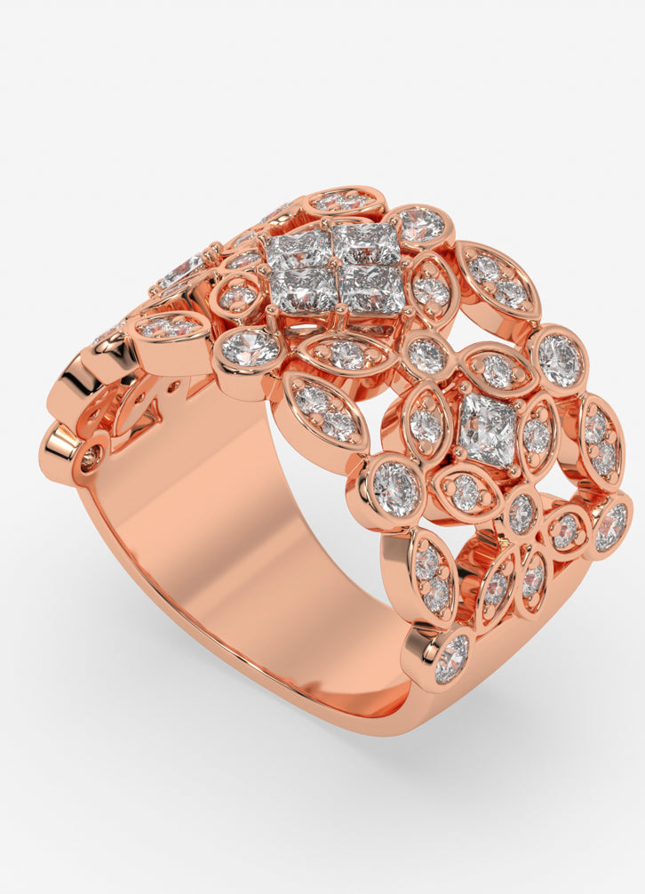 Nireya Ring In Rose Gold