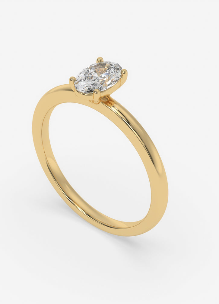 Lumora Ring in Yellow Gold