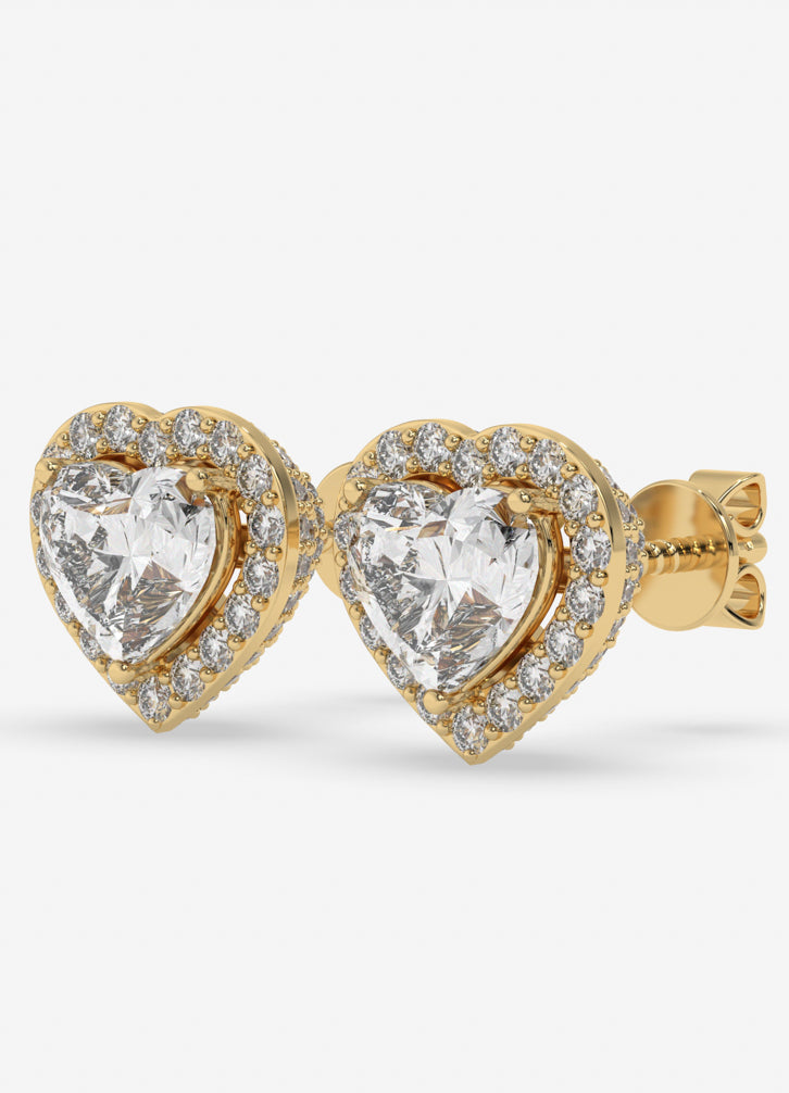 Solmira Studs in Yellow Gold