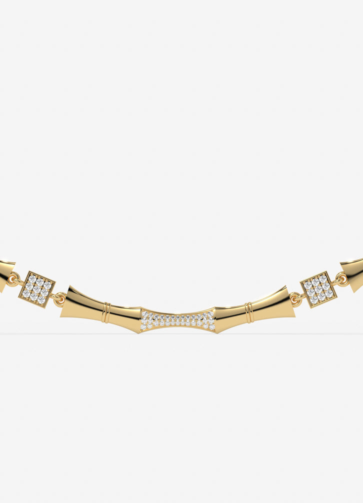 Rosvella Necklace in Yellow Gold