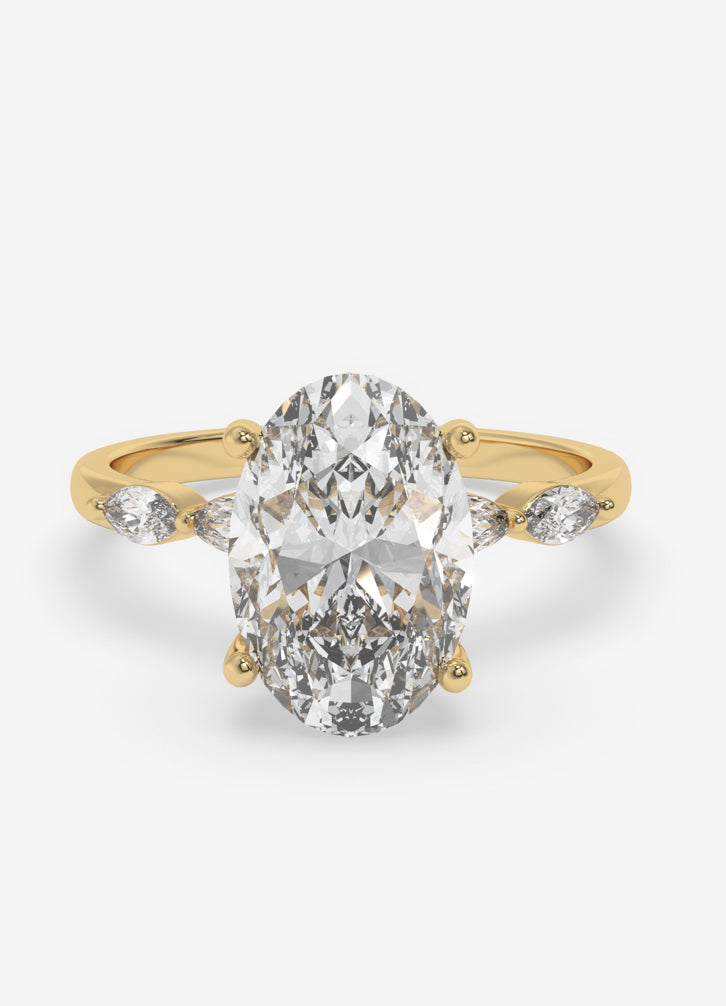 Veloura Ring in Yellow Gold
