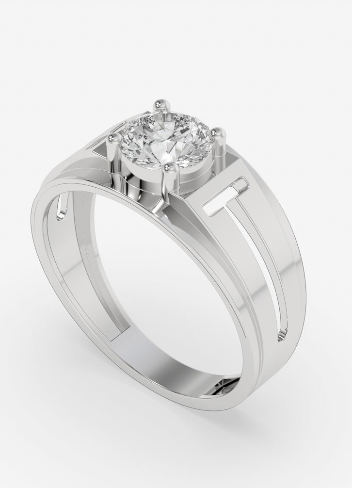 Trovant Ring in White Gold