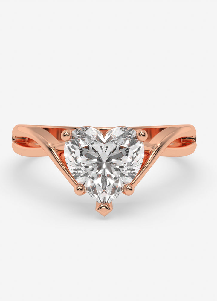 Amora Ring In Rose Gold
