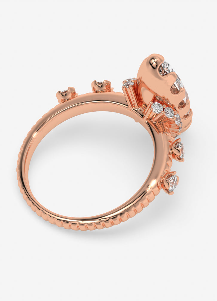 Solvanta Ring In Rose Gold