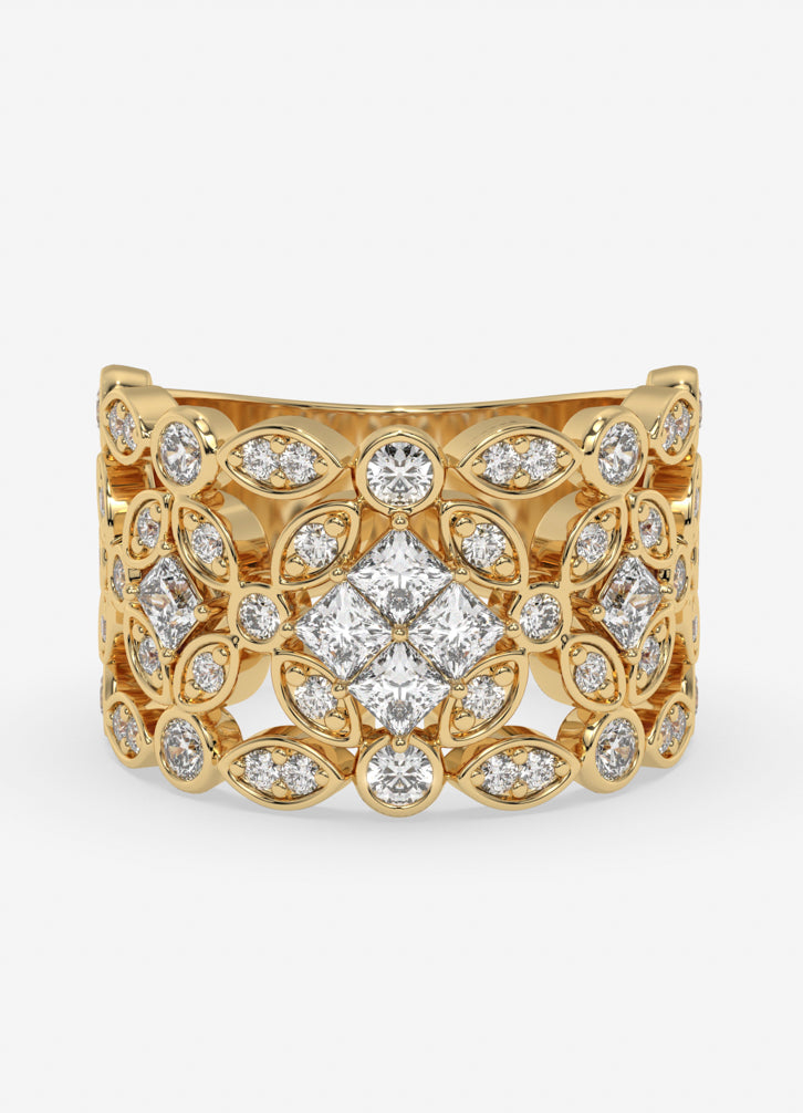 Nireya Ring In Yellow Gold