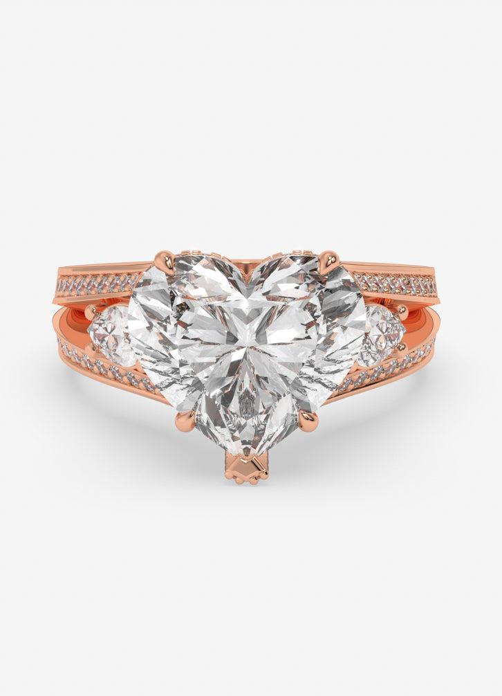 Valerisse Ring In Rose Gold