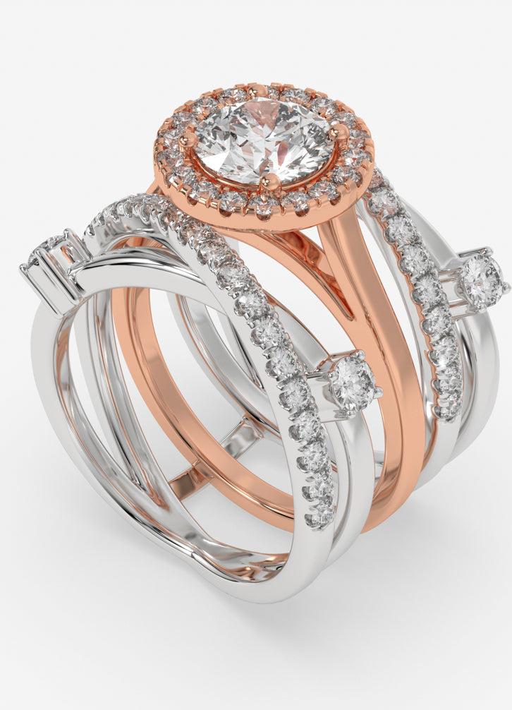 Aurevra Ring In Rose Gold