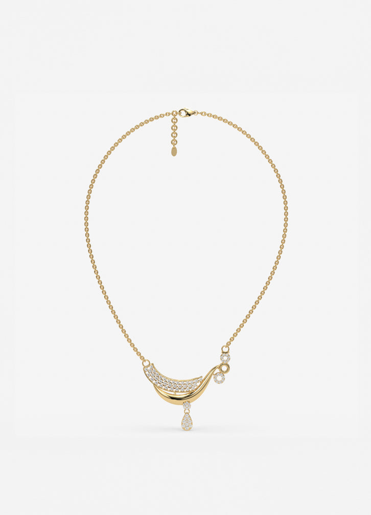 Myssari Pendant in Yellow Gold