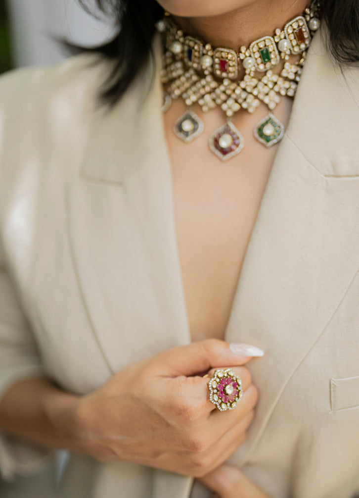 Rang Ratan Haar Necklace
