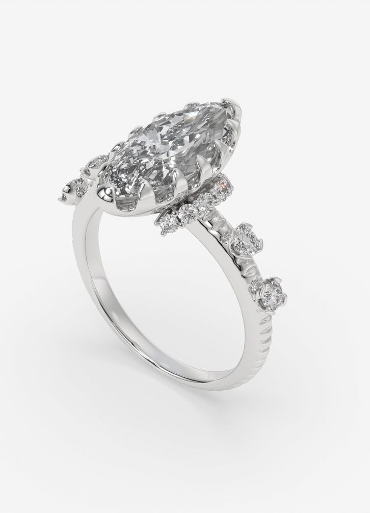 Solvanta Ring In White Gold