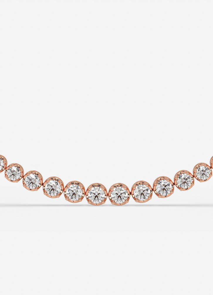 Serenelle Necklace In Rose Gold