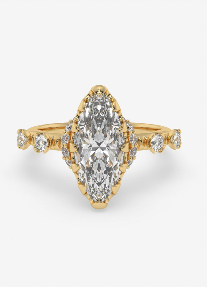 Solvanta Ring in Yellow Gold