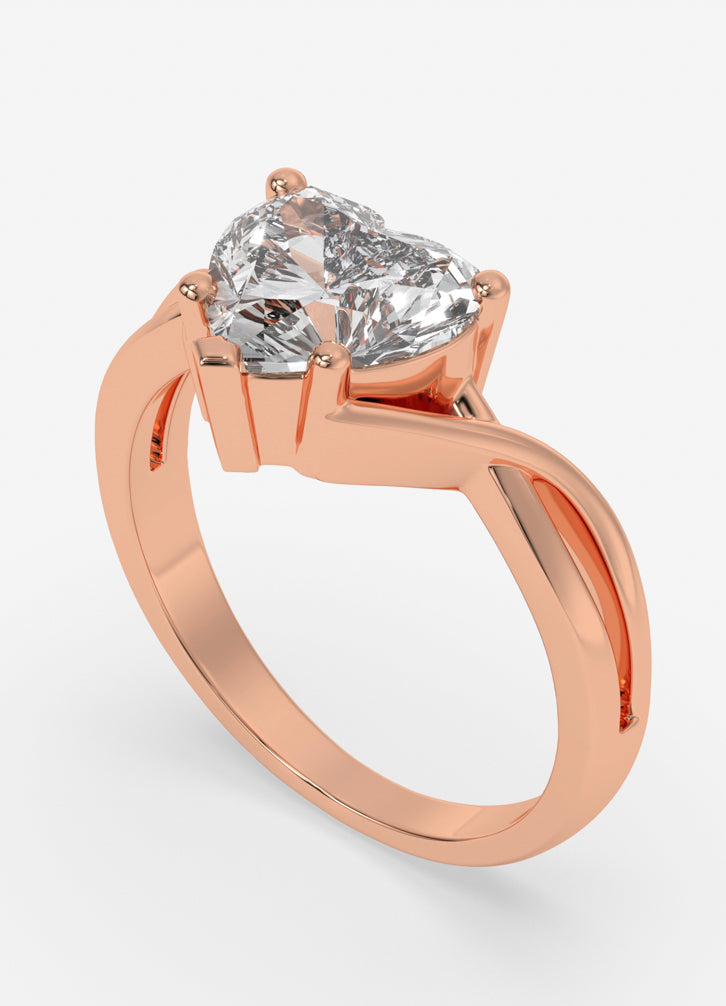 Amora Ring In Rose Gold