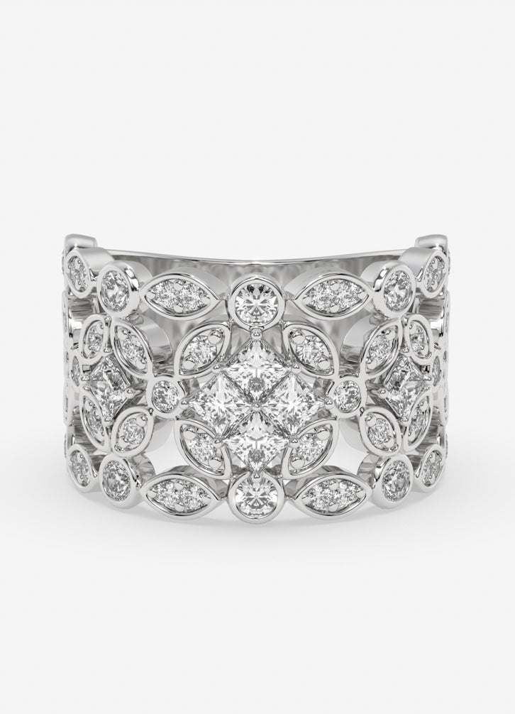 Nireya Ring In White Gold