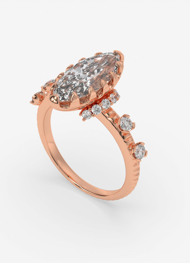 Solvanta Ring In Rose Gold