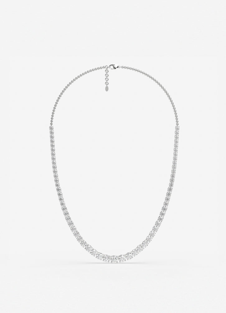 Celestia Radiance Necklace in White Gold