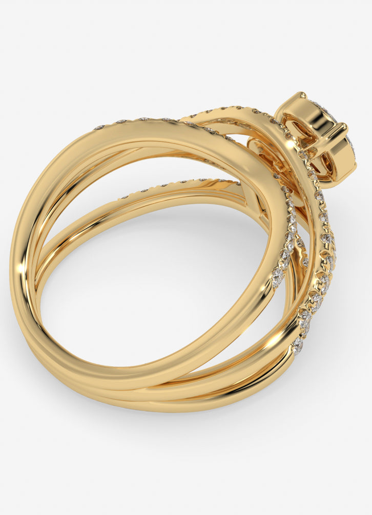 Veylora Ring In Yellow Gold