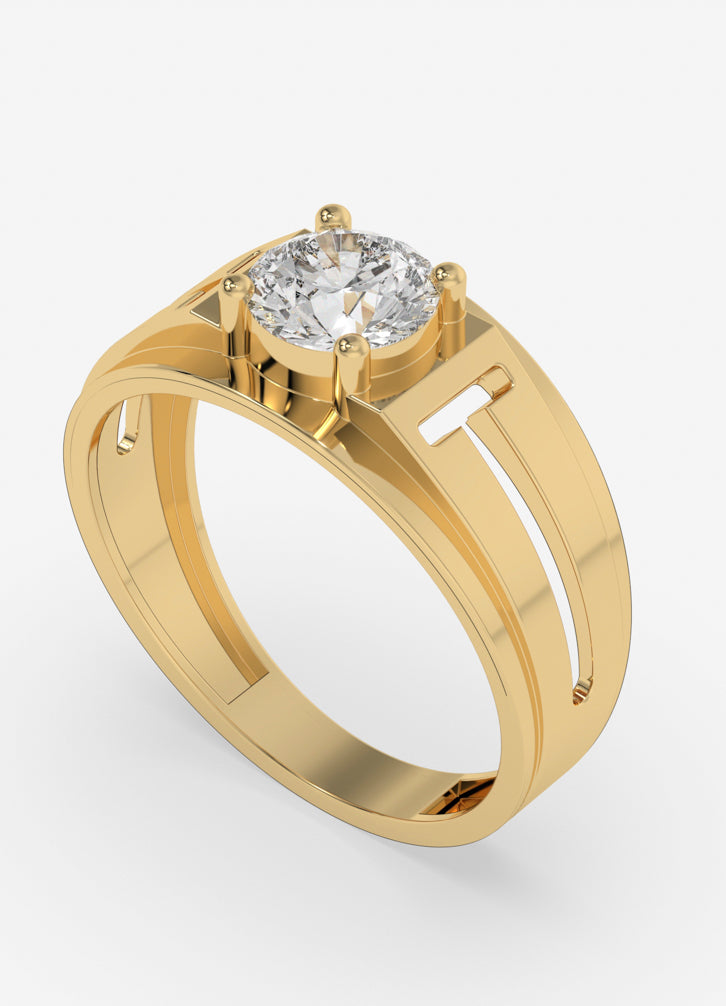 Trovant Ring in Yellow  Gold