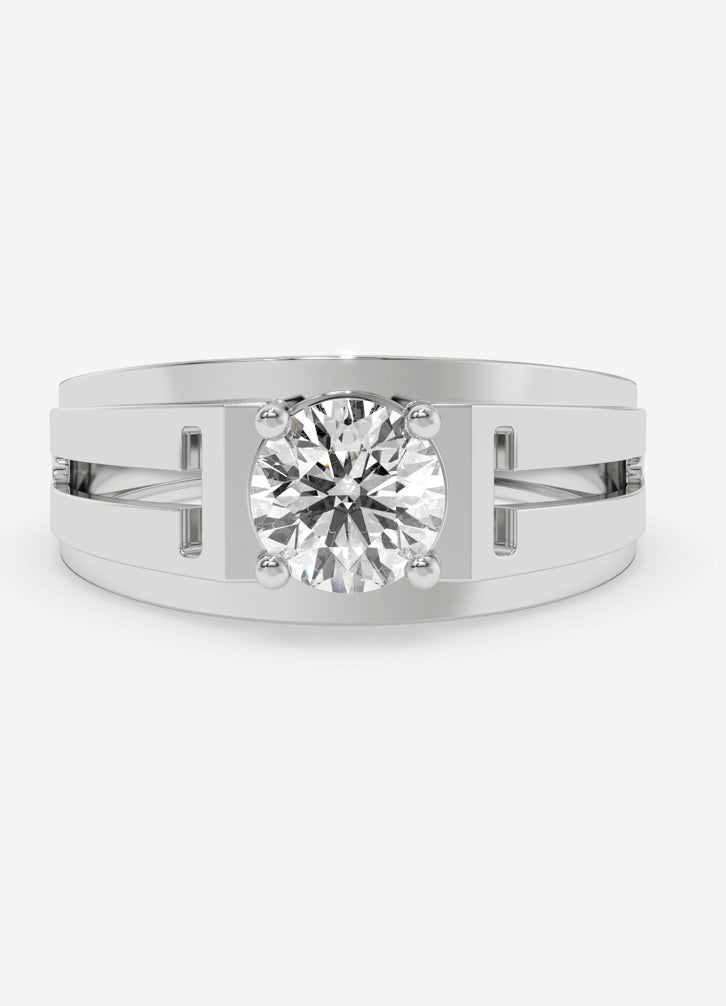 Trovant Ring in White Gold
