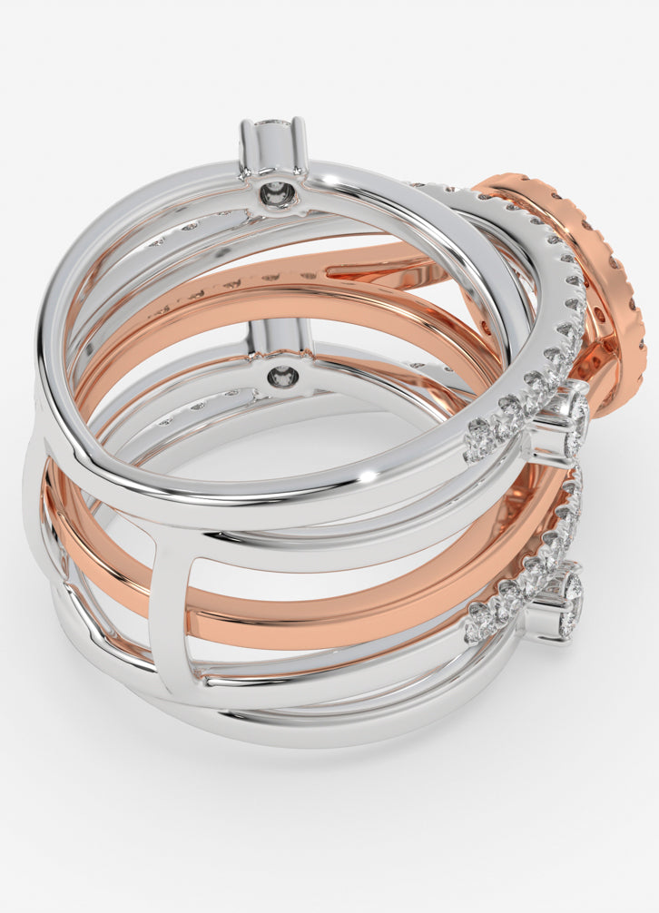Aurevra Ring In Rose Gold