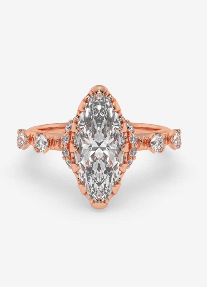 Solvanta Ring In Rose Gold
