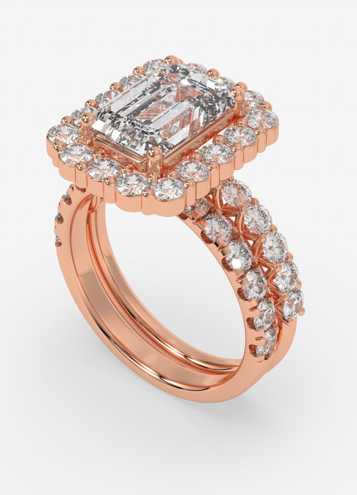 Caelora Ring in Rose Gold
