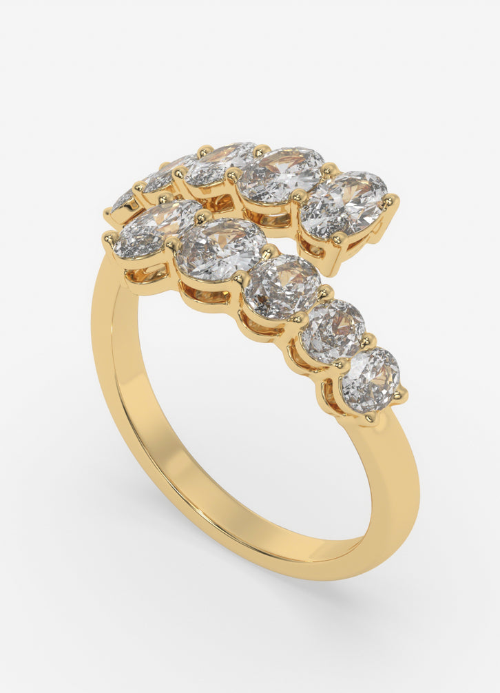 Solvane Ring In Yellow Gold