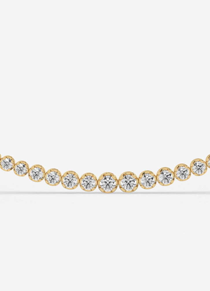Aurora Necklace in Yellow Gold