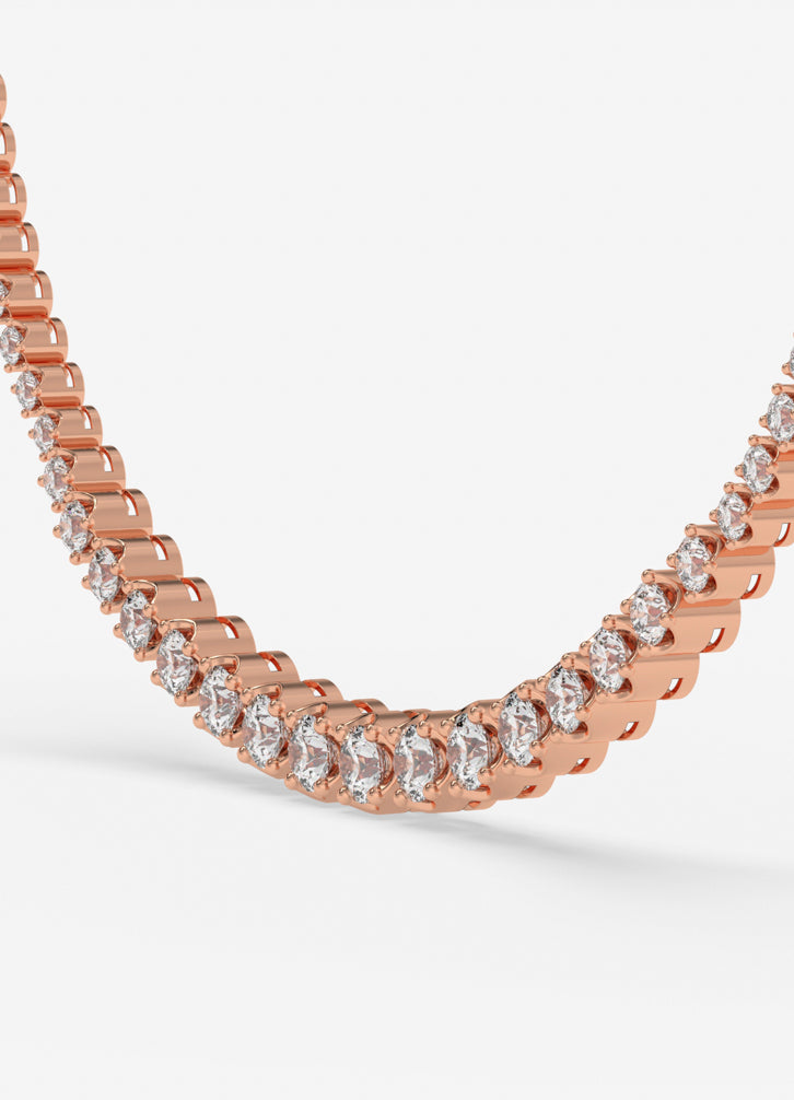 Serenelle Necklace In Rose Gold