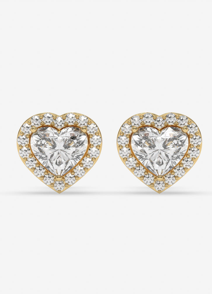 Solmira Studs in Yellow Gold
