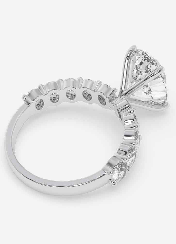 Elyndra Ring in White Gold