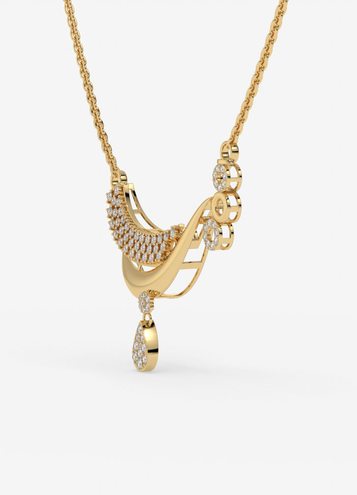 Myssari Pendant in Yellow Gold