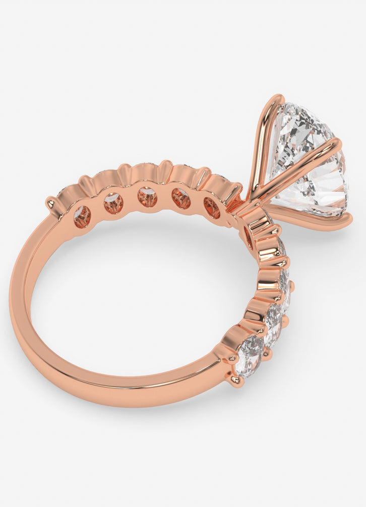 Elyndra Ring in Rose Gold
