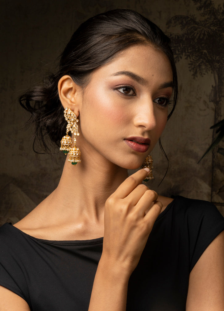 Do Mukhi jhumka