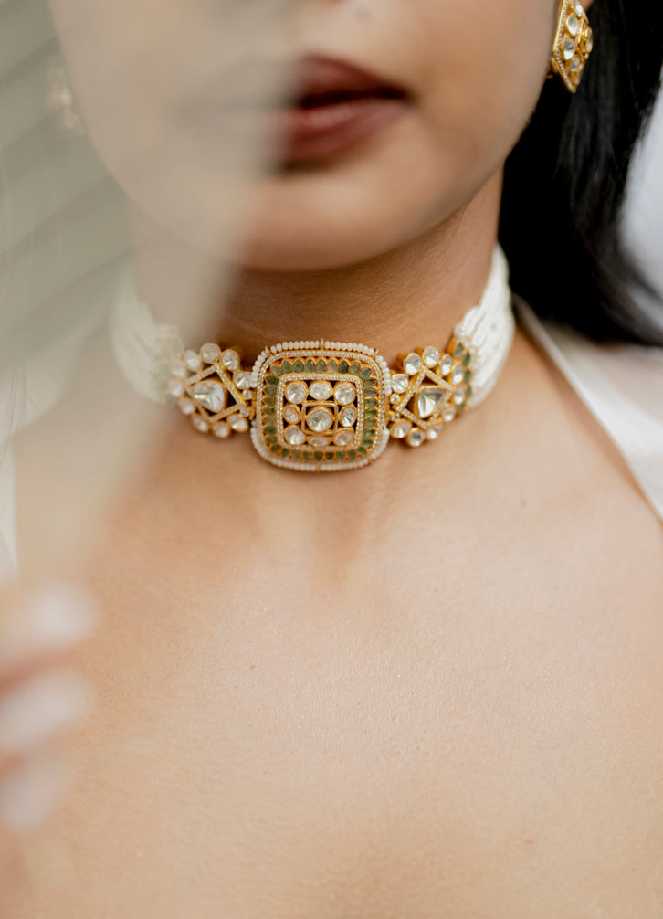 Nazuk Kalhar Necklace Set