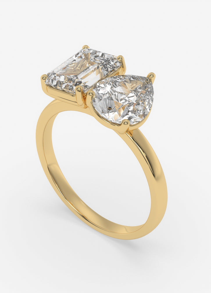 Aelion Ring in Yellow Gold